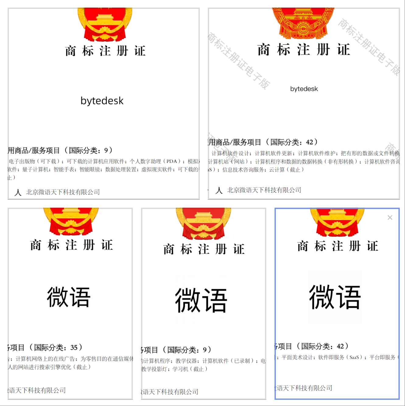 商标声明